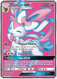 Sylveon GX (Full Art) (140/145) - SM  Guardians Rising Holofoil