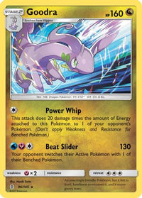 Goodra (96/145)  - SM  Guardians Rising Holofoil