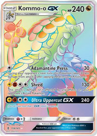 Kommo-o GX (Secret) (159/145)  - SM  Guardians Rising Holofoil