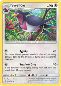 Swellow (104/145) - SM  Guardians Rising