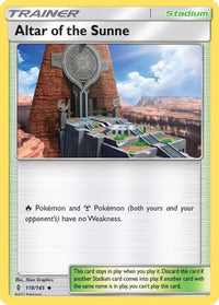 Altar of the Sunne (118/145) - SM  Guardians Rising
