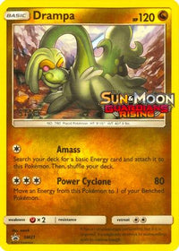 Drampa (Prerelease) [Staff] (SM21) - SM Promos Holofoil