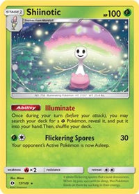 Shiinotic (SM Base Set) (17/149)  - Deck Exclusives