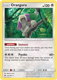 Oranguru (SM Base Set) (113/149)  - Deck Exclusives