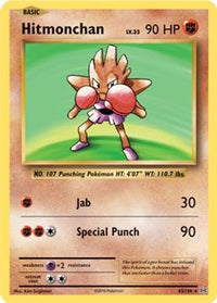 Hitmonchan (XY Evolutions) (62/108)  - Deck Exclusives