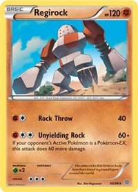 Regirock (XY Ancient Origins) (40/098)  - Deck Exclusives Holofoil