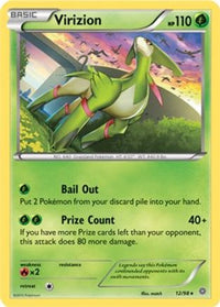 Virizion (12/098)  - Deck Exclusives