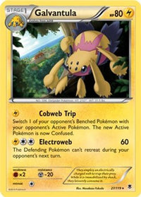 Galvantula (XY Phantom Forces) (27/119)  - Deck Exclusives Holofoil
