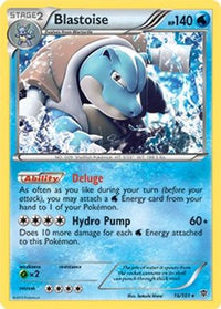 Blastoise (BW Plasma Blast) (16/101)  - Deck Exclusives