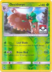 Decidueye (Pokemon League) (11/149)  - League & Championship Cards Reverse Holofoil