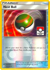 Nest Ball (League Cup) [Staff] (123/149)  - League & Championship Cards Reverse Holofoil
