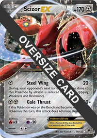 Scizor EX (76/122) - Jumbo Cards Holofoil