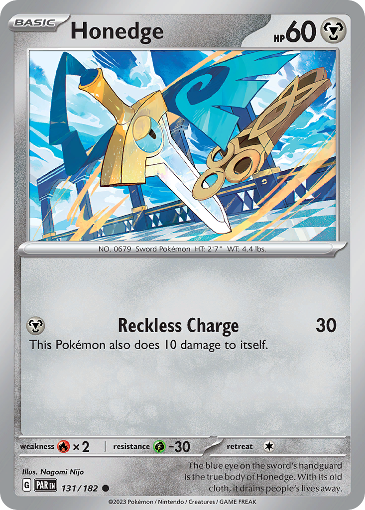 Honedge (Cosmos Holo) (131/182) - Miscellaneous Cards & Products Holofoil