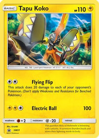 Tapu Koko (SM31/248) - SM Promos Holofoil