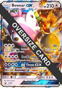 Bewear GX SM34 (Black Star Promos) (SM34) - Jumbo Cards Holofoil
