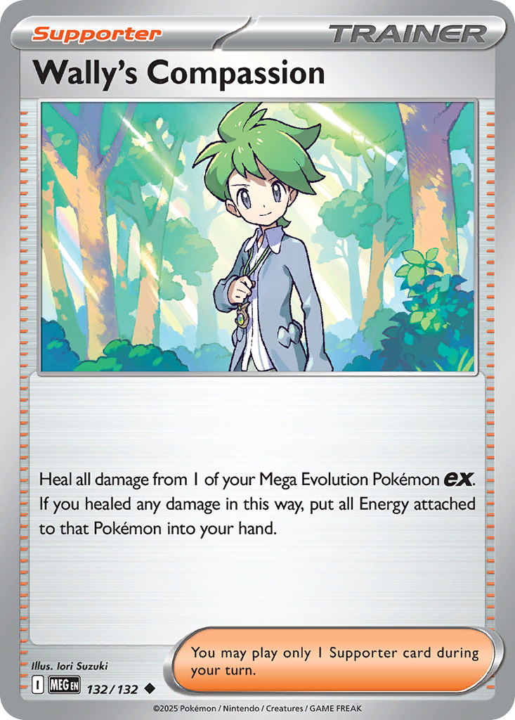 Wally's Compassion (132/132) - Prize Pack Series Cards Holofoil