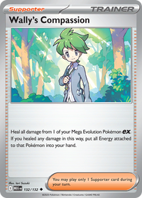 Wally's Compassion (132/132) - Prize Pack Series Cards Holofoil