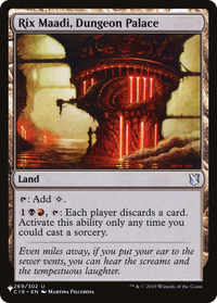 Rix Maadi, Dungeon Palace [The List]