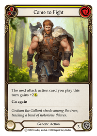 Come to Fight (Yellow) [1HP415] (History Pack 1) - POKÉ JEUX