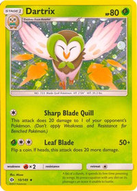 Dartrix (Cosmos Holo) (10/149) - Blister Exclusives Holofoil