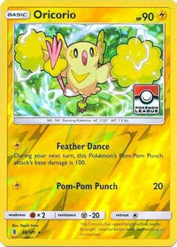 Oricorio (Pokemon League) (46/145)  - League & Championship Cards Reverse Holofoil