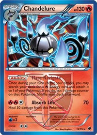 Chandelure (BW Plasma Freeze) (16/116) - Deck Exclusives