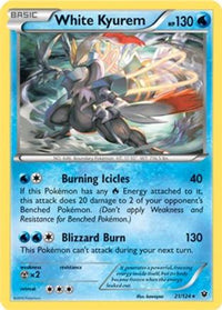 White Kyurem (XY Fates Collide) (21/124)  - Deck Exclusives