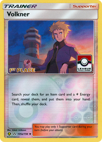 Volkner (League Challenge) [1st Place] (135a/156) - League & Championship Cards Reverse Holofoil