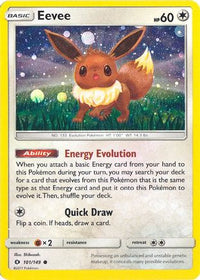 Eevee (Cosmos Holo) (101/149) - Miscellaneous Cards & Products Holofoil
