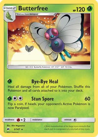 Butterfree (3/147)  - SM  Burning Shadows