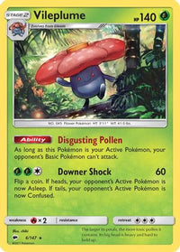 Vileplume (6/147)  - SM  Burning Shadows Holofoil