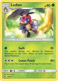 Ledian (10/147)  - SM  Burning Shadows