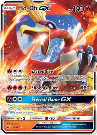 Ho-Oh GX (21/147) - SM  Burning Shadows Holofoil