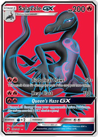 Salazzle GX (Full Art) (132/147) - SM  Burning Shadows Holofoil