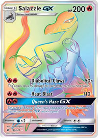 Salazzle GX (Secret) (151/147)  - SM  Burning Shadows Holofoil