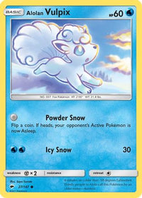 Alolan Vulpix (27/147) - SM  Burning Shadows