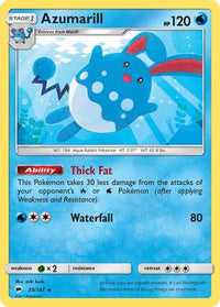 Azumarill (35/147) - SM  Burning Shadows