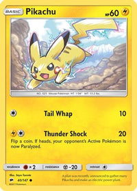 Pikachu (40/147) - SM  Burning Shadows
