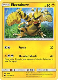 Electabuzz (42/147)  - SM  Burning Shadows