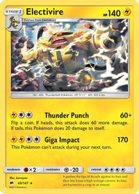 Electivire (43/147)  - SM  Burning Shadows
