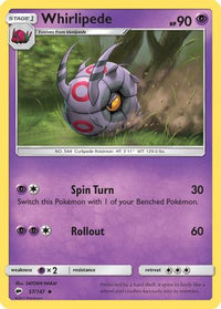 Whirlipede (57/147)  - SM  Burning Shadows