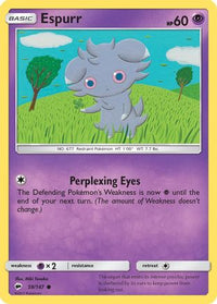 Espurr (59/147)  - SM  Burning Shadows