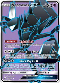 Necrozma GX (Full Art) (134/147) - SM  Burning Shadows Holofoil
