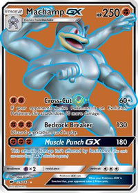 Machamp GX (Full Art) (135/147) - SM  Burning Shadows Holofoil