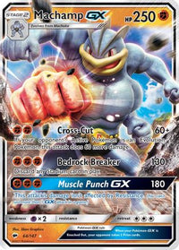 Machamp GX (64/147) - SM  Burning Shadows Holofoil