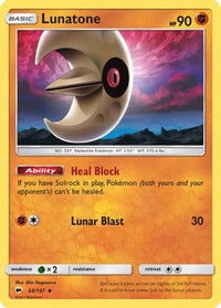 Lunatone (68/147)  - SM  Burning Shadows