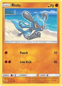 Riolu (70/147)  - SM  Burning Shadows