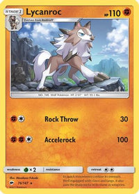 Lycanroc (76/147) - SM  Burning Shadows