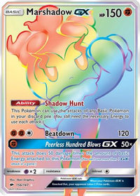 Marshadow GX (Secret) (156/147) - SM  Burning Shadows Holofoil
