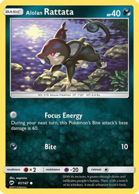 Alolan Rattata (81/147) - SM  Burning Shadows